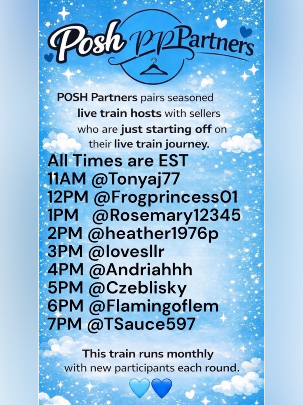 Host Schedule For Today
